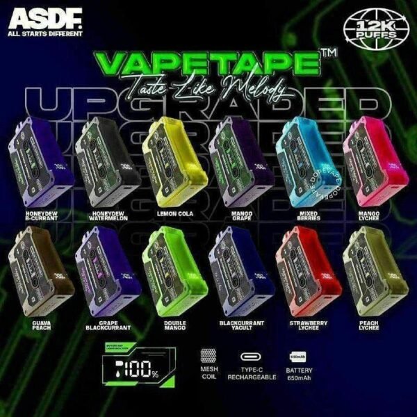 VAPETAPE 12000 DISPOSABLE